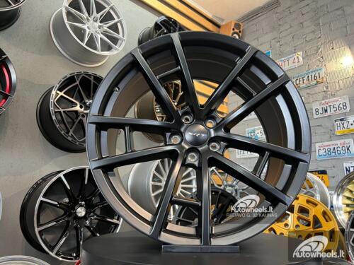 Ratlankis Dodge SRT Charger Challenger Daytona 20X9J 5X115 ET20 71.5 Black half matt