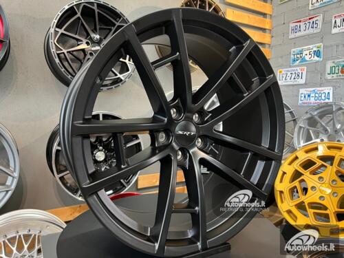 Ratlankis Dodge SRT Charger Challenger Daytona 20X9J 5X115 ET20 71.5 Black half matt