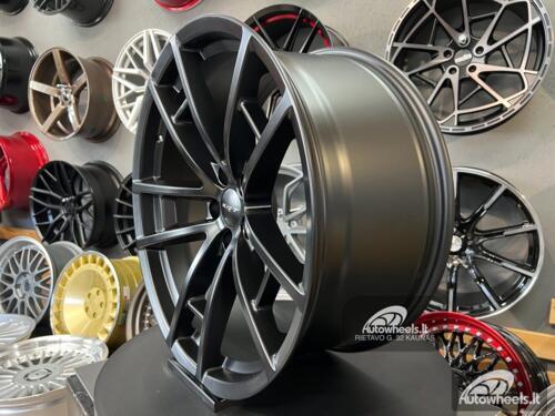 Ratlankis Dodge SRT Charger Challenger Daytona 20X9J 5X115 ET20 71.5 Black half matt