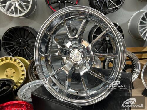 Ratlankis Mustang LCC FR500 Style 18X9J 5X114.3 ET22 70.6 Chrome