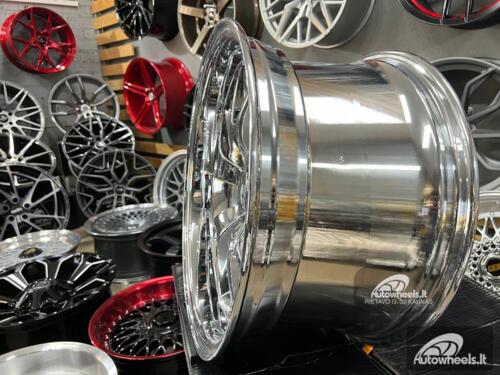 Ratlankis Mustang LCC FR500 Style 18X9J 5X114.3 ET22 70.6 Chrome