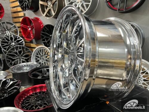 Ratlankis Mustang LCC FR500 Style 18X9J 5X114.3 ET22 70.6 Chrome