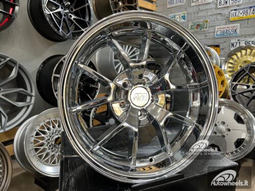 Ratlankis Mustang LCC FR500 Style 18X9J 5X114.3 ET22 70.6 Chrome