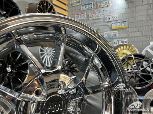 Ratlankis Mustang LCC FR500 Style 18X9J 5X114.3 ET22 70.6 Chrome