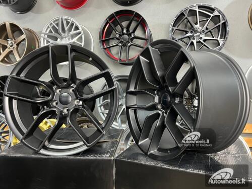 Ratlankis Dodge SRT 20X10.5J 5X115 ET25 71.5 Black half matt