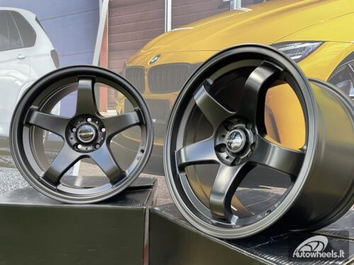 Ratlankis JDM Concave style 18X8.5J 5X114.3 ET32 73.1 Matt black