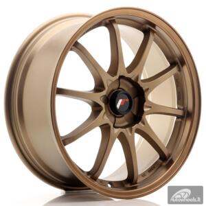 JR Wheels JR5 18x8 ET35 5H BLANK Dark Anodized Bronze