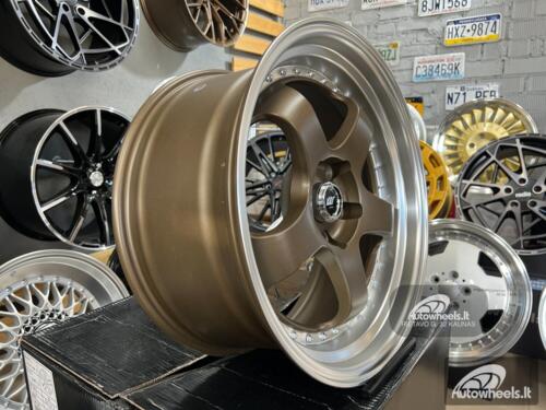 Ratlankis Work Meister SP1 Style 18X8.5J 5X114.3 ET30 73.1 Bronze lip with silver rivet