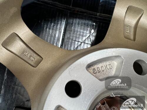Ratlankis Work Meister SP1 Style 18X8.5J 5X114.3 ET30 73.1 Bronze lip with silver rivet