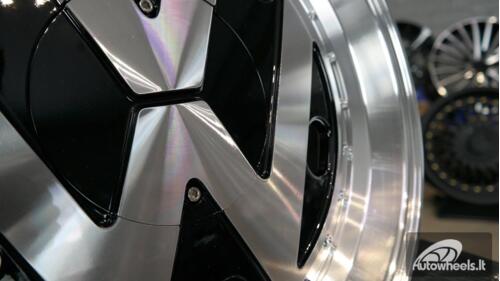 Ratlankis VW Classic Style Black polished 15X6.5J 4X100 ET30 57.1 Black machine face
