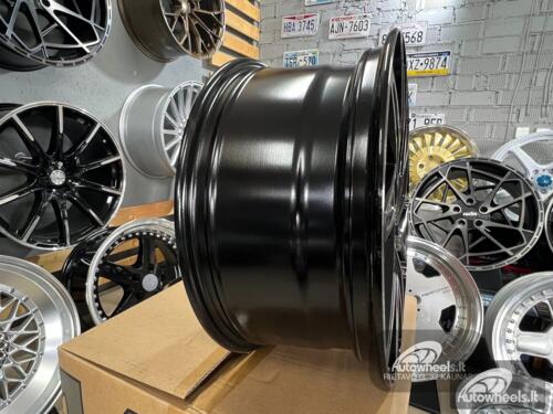 Ratlankis Spiked Ford Transit 1150KG 18X8J 5X160 ET50 65.1 Gloss black with polished face