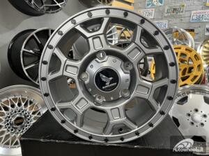 Ratlankis Talon Style Max load 1200KG | R16X7.5J 5X114.3 ET45 66.1 Matt gunmetal