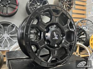 Ratlankis Talon Style Max load 1200KG | R16X7.5J 5X118 ET45 71.1 Matt black