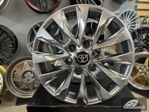 Ratlankis Toyota Pickup Cruiser Style | R18X7.5J 6X139.7 ET55 110 Hyper black