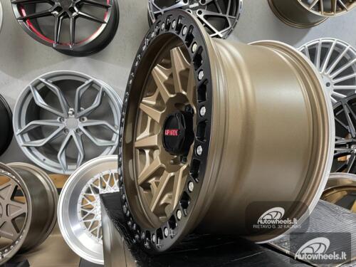 Ratlankis 4x4 Blazer Off Road 18X9J 6X139.7 ET0 110 Matt bronze with black matt lip