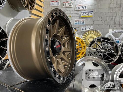  Ratlankis 4x4 Blazer Off Road 18X9J 6X139.7 ET0 110 Matt bronze with black matt lip