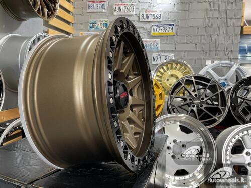  Ratlankis 4x4 Blazer Off Road 18X9J 6X139.7 ET0 110 Matt bronze with black matt lip