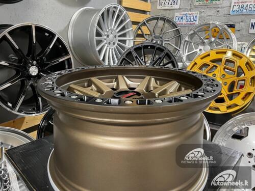  Ratlankis 4x4 Blazer Off Road 18X9J 6X139.7 ET0 110 Matt bronze with black matt lip