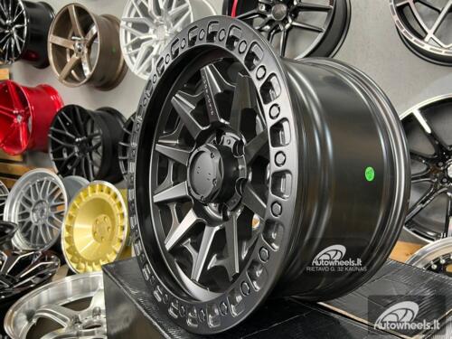 Ratlankis 4x4 Black Rock Off Road 18X9J 6X139.7 ET18 106.1 Matt black