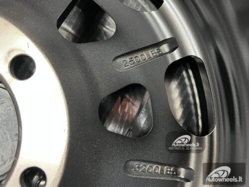 Ratlankis 4x4 Black Rock Off Road 18X9J 6X139.7 ET18 106.1 Matt black