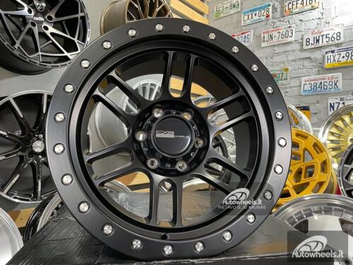  Ratlankis Oting 4x4 Off Road Style 17X9J 6X135 ET0 87.1 Full matt black