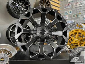 Ratlankis Vader 4x4 Off Road Style 18X9 6X135/6X139.7 ET-10 110 Matt black with milling