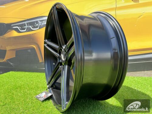 Ratlankis Forzza Bosan 10,5X21 5X120 ET38 72,56 Satin Black FLOW FORMING