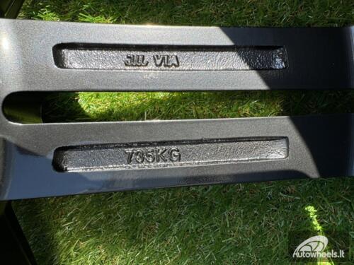 Ratlankis Forzza Bosan 10,5X21 5X120 ET38 72,56 Satin Black FLOW FORMING
