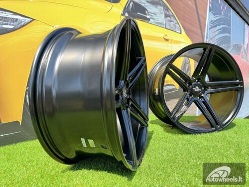 Ratlankis Forzza Bosan 10,5X21 5X120 ET38 72,56 Satin Black FLOW FORMING