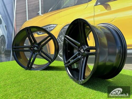 Ratlankis Forzza Bosan 10,5X21 5X120 ET38 72,56 Satin Black FLOW FORMING