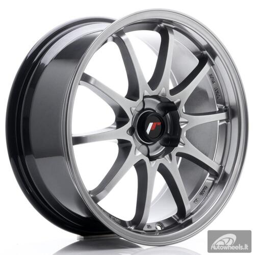 JR Wheels JR5 18x8 ET35 5H BLANK Hyper Black