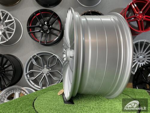 Ratlankis R20x8.5  5X112  ET  35  66.6  3S198  Silver Shining (SS)  For HAXER  (K4)  (HYBRID FORGED (For car Mercedes Benz)(Rear+Front))