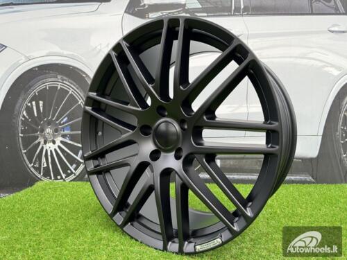 Ratlankis R22x10  5X130  ET  33  84.1  8102  Black Half Matt (BLHM)  For MER  (P2+P)  (STYLE BRABUS)