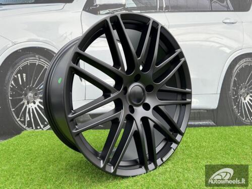 Ratlankis R22x10  5X130  ET  33  84.1  8102  Black Half Matt (BLHM)  For MER  (P2+P)  (STYLE BRABUS)