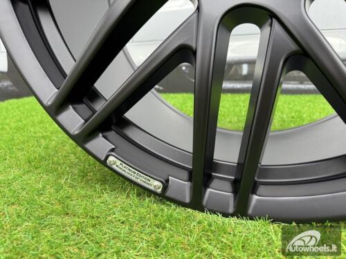 Ratlankis R22x10  5X130  ET  33  84.1  8102  Black Half Matt (BLHM)  For MER  (P2+P)  (STYLE BRABUS)
