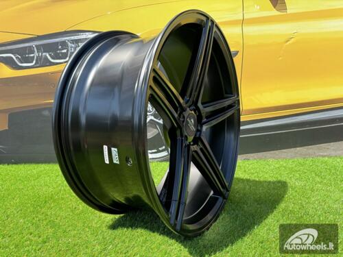 Ratlankis Forzza Bosan 9X21 5X112 ET25 66,45 Satin Black FLOW FORMING