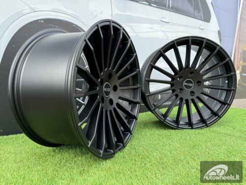 Ratlankis R20x9.5  5X120  ET  38  74.1  A1227  (HX010)  Black Matt (BM)  For HAXER  (P)  (Rear+Front (NEW CAP))