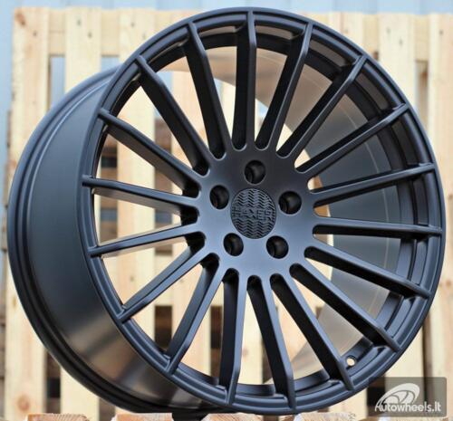 Ratlankis R20x10.5  5X120  ET  37  74.1  A1227  (HX010)  Black Matt (BM)  For HAXER  (P+K7+P2)  (Rear+Front (NEW CAP))