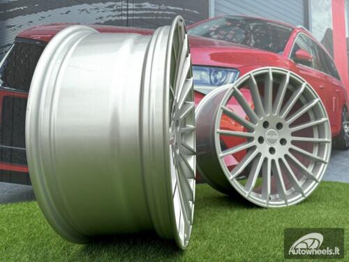 Ratlankis R20x9.5  5X112  ET  37  66.6  A1227  (HX010)  Silver Shining (SS)  For HAXER  (K7+P)  (Rear+Front)