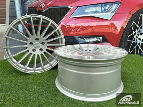 Ratlankis R20x9.5  5X112  ET  37  66.6  A1227  (HX010)  Silver Shining (SS)  For HAXER  (K7+P)  (Rear+Front)