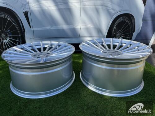 Ratlankis R19x8.5  5X112  ET  25  66.6  A1227  (HX010)  Silver Shining (SS)  For HAXER  (K7)