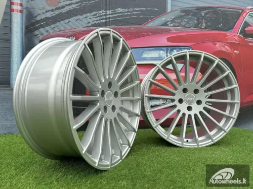 Ratlankis R20x10.5  5X112  ET  40  66.6  A1227  (HX010)  Silver Shining (SS)  For HAXER  (P)  (Rear+Front  (NEW CAP))