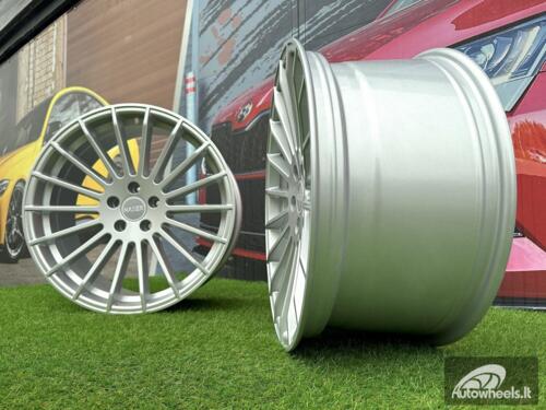 Ratlankis R20x10.5  5X112  ET  40  66.6  A1227  (HX010)  Silver Shining (SS)  For HAXER  (P)  (Rear+Front  (NEW CAP))