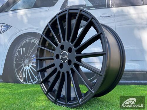 Ratlankis R20x8.5  5X108  ET  35  67.1  A1227  (HX010)  Black Matt (BM)  For HAXER  (P2+P)