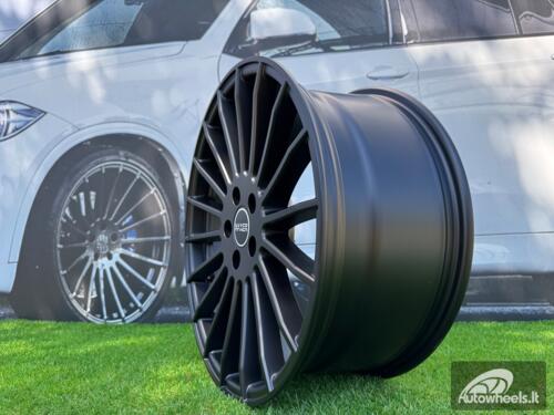 Ratlankis R20x8.5  5X108  ET  35  67.1  A1227  (HX010)  Black Matt (BM)  For HAXER  (P2+P)