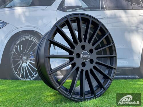 Ratlankis R20x8.5  5X108  ET  35  67.1  A1227  (HX010)  Black Matt (BM)  For HAXER  (P2+P)