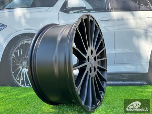 Ratlankis R20x8.5  5X108  ET  35  67.1  A1227  (HX010)  Black Matt (BM)  For HAXER  (P2+P)