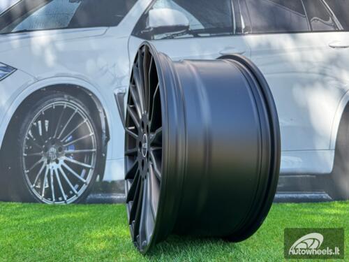 Ratlankis R19x8.5  5X112  ET  35  66.6  A1227  (HX010)  Black Matt (BM)  For HAXER  (P2+P)