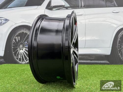 Ratlankis R17x7  4X108  ET  25  65.1  A5017  Black Polished (MB)  For PEUG  (P)