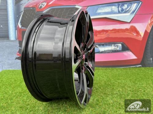 Ratlankis R15x6  4X108  ET  25  65.1  A5108  Black Polished (MB)  For CITRO  (P)